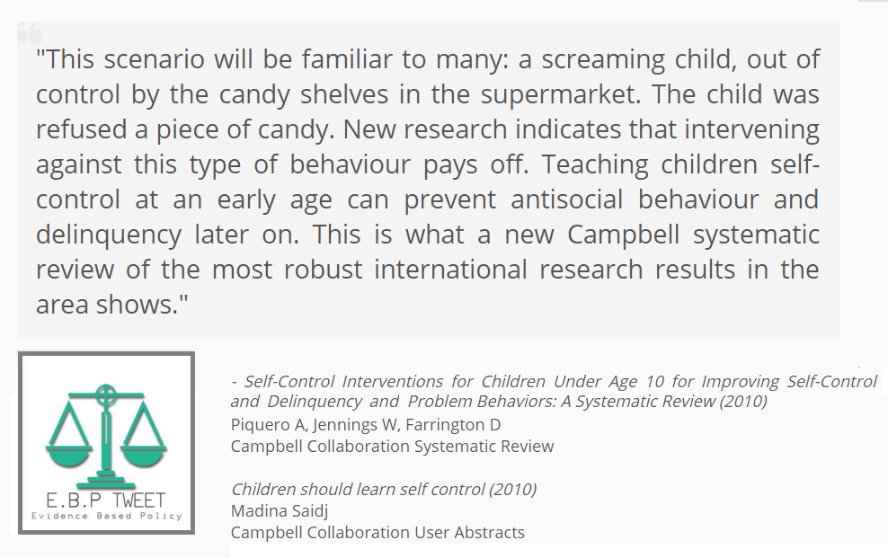 EBPTweets's tweet photo. Another excellent @C2CJ systematic review and an easy-to-read user abstract from @C2_SFI: https://t.co/jE8GpiPNmS https://t.co/Oz27FNDN8r