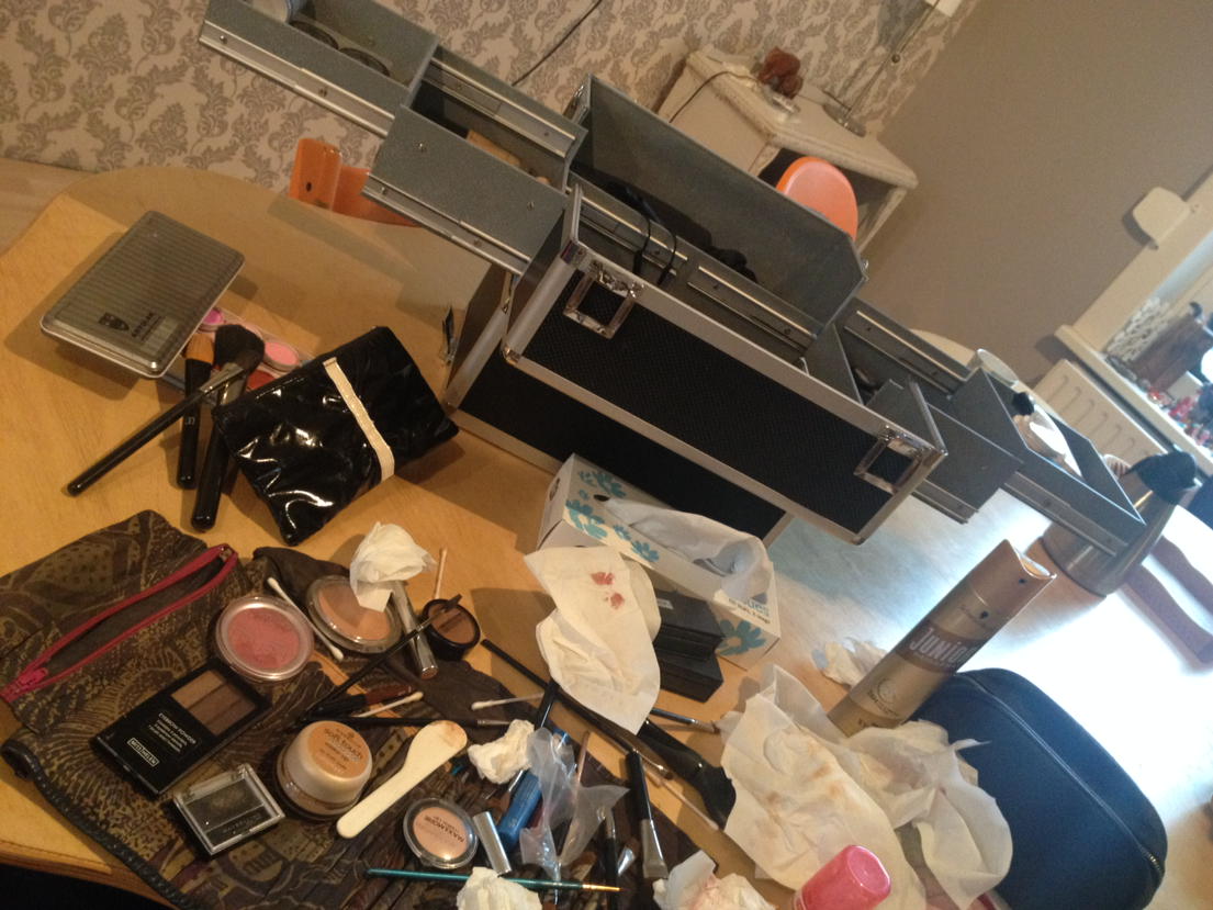 Leuke samenwerking! Visagie voor fotoshoot <a href="/Beadleshop/">Beadle</a>