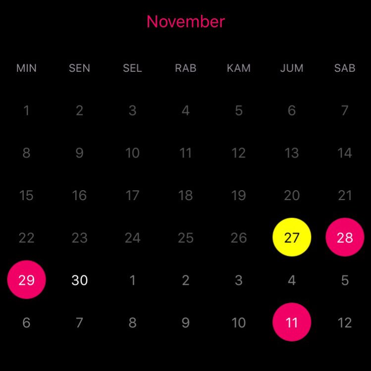 Check out our calender event. Don't miss your Idol's concert in Jakarta 🙌🏻 have a nice weekend 🎉