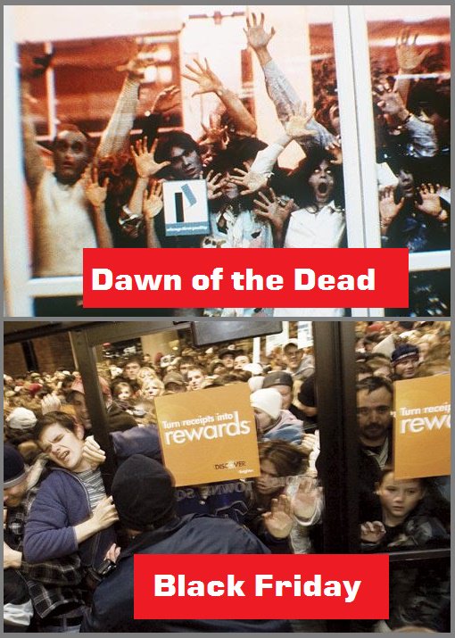 Over 9000 Zombies! was inspired by #BlackFriday crowd behavior. Grab it 75% off: store.steampowered.com/app/273500 #SteamSale