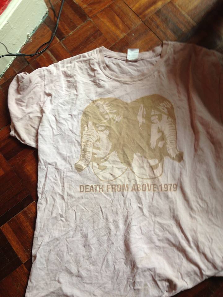 #tshirtday This one seen Eastern Europe,Paris, Rome, Vietnam,Thailand, Laos and China but eventually died! <a href="/dfa1979/">DEATH FROM ABOVE 1979</a>