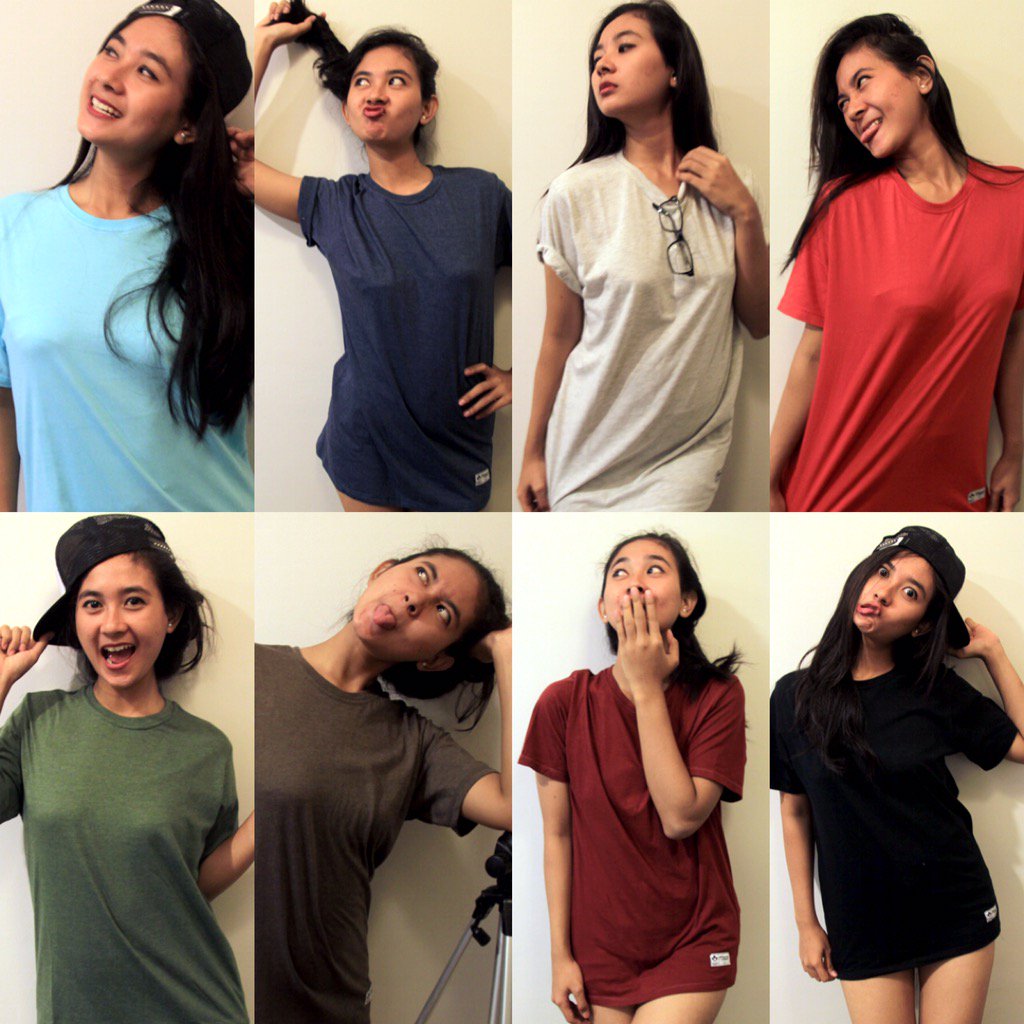 Basic Tshirt, soft cotton combed reactive 30s 75.000,-