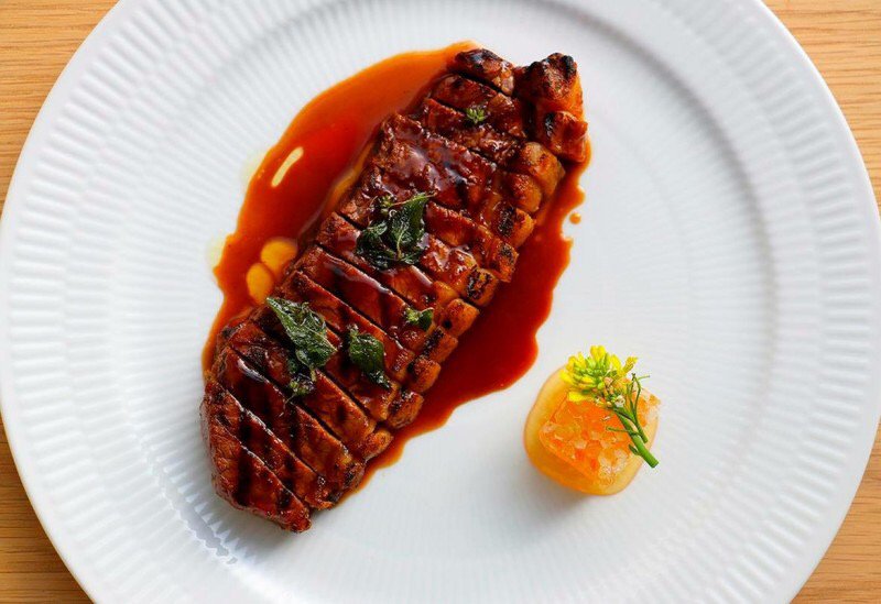 Glass dines at Flat Three in Holland Park... bit.ly/1jn6Woa @InfoFlat3