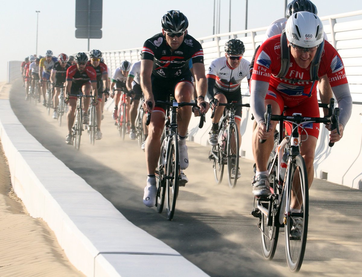 CycleSafeDubai's tweet photo. CYCLING - Great Turnout For Final Build Up Ride #spinneysdubai92 #cyclechallenge https://t.co/fWZdlkbiHr https://t.co/2A6mHAwBAT