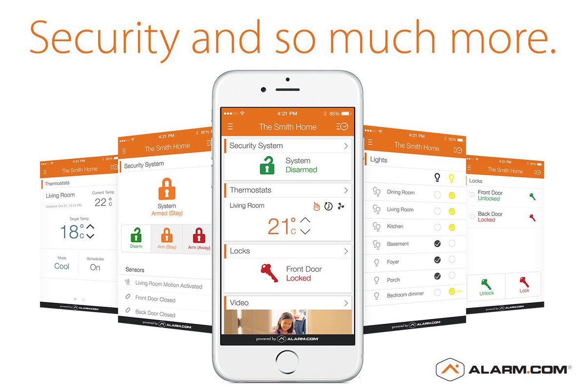 Security_2000's tweet image. Security 2000 are now official dealers for Alarm.com