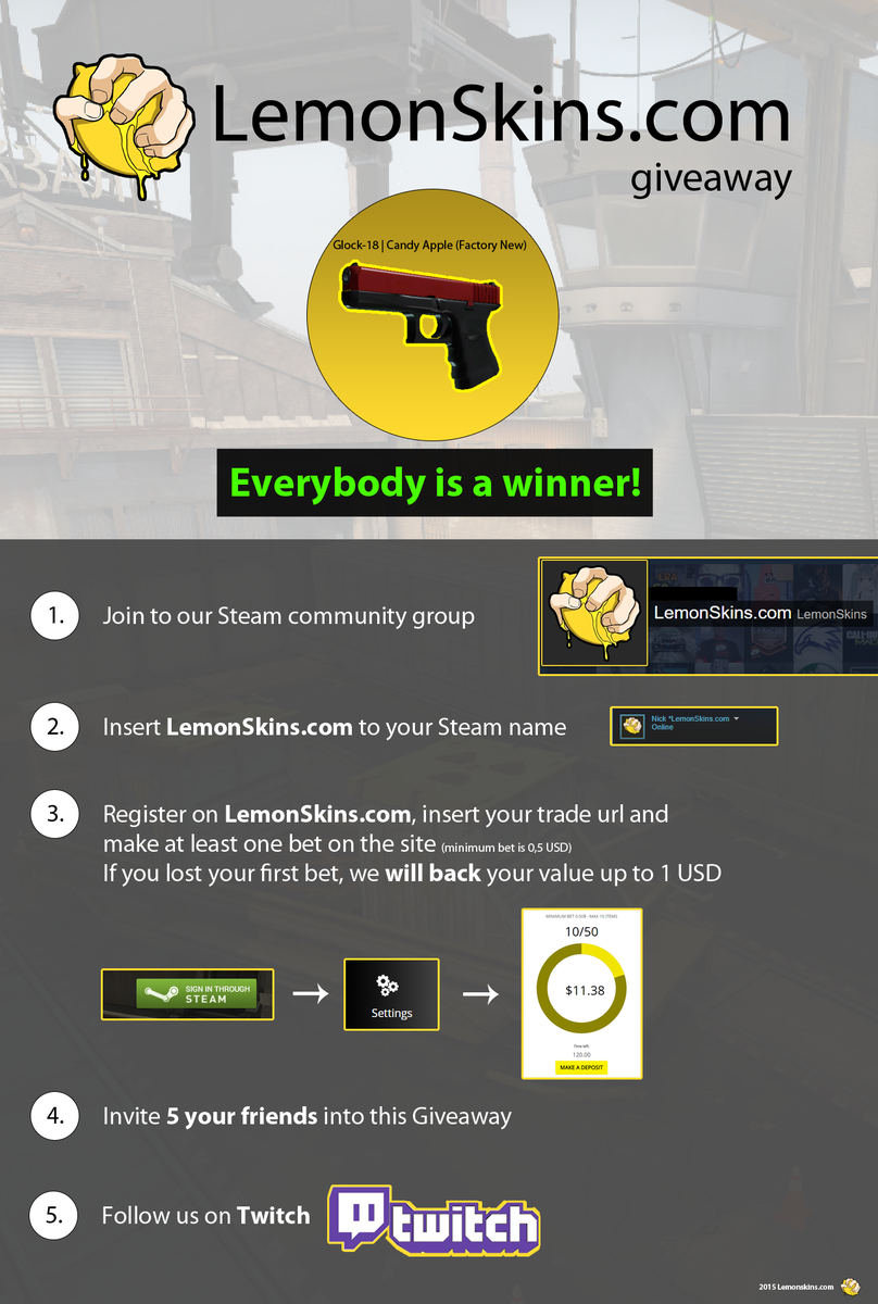 Lemonskinscom's tweet photo. Try our Giveaway! Every member can win!
https://t.co/hSFa4eAekv https://t.co/RLUHATXgSs