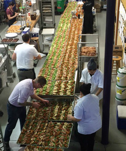 So many <a href="/lardopdx/">Lardo</a> Cold Fried Chicken Sliders happening right now! #pdxeats