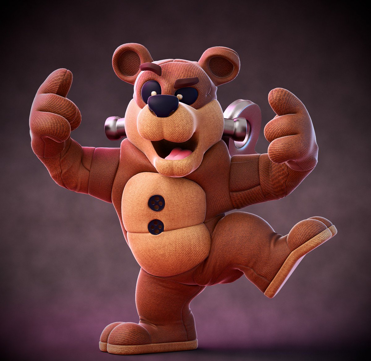 i remade Bubba from fnaf world from scratch : r/fivenightsatfreddys