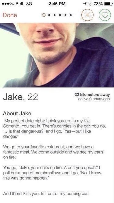 MeninistTweet's tweet photo. Jake is smooth https://t.co/S8DHZiyzdm