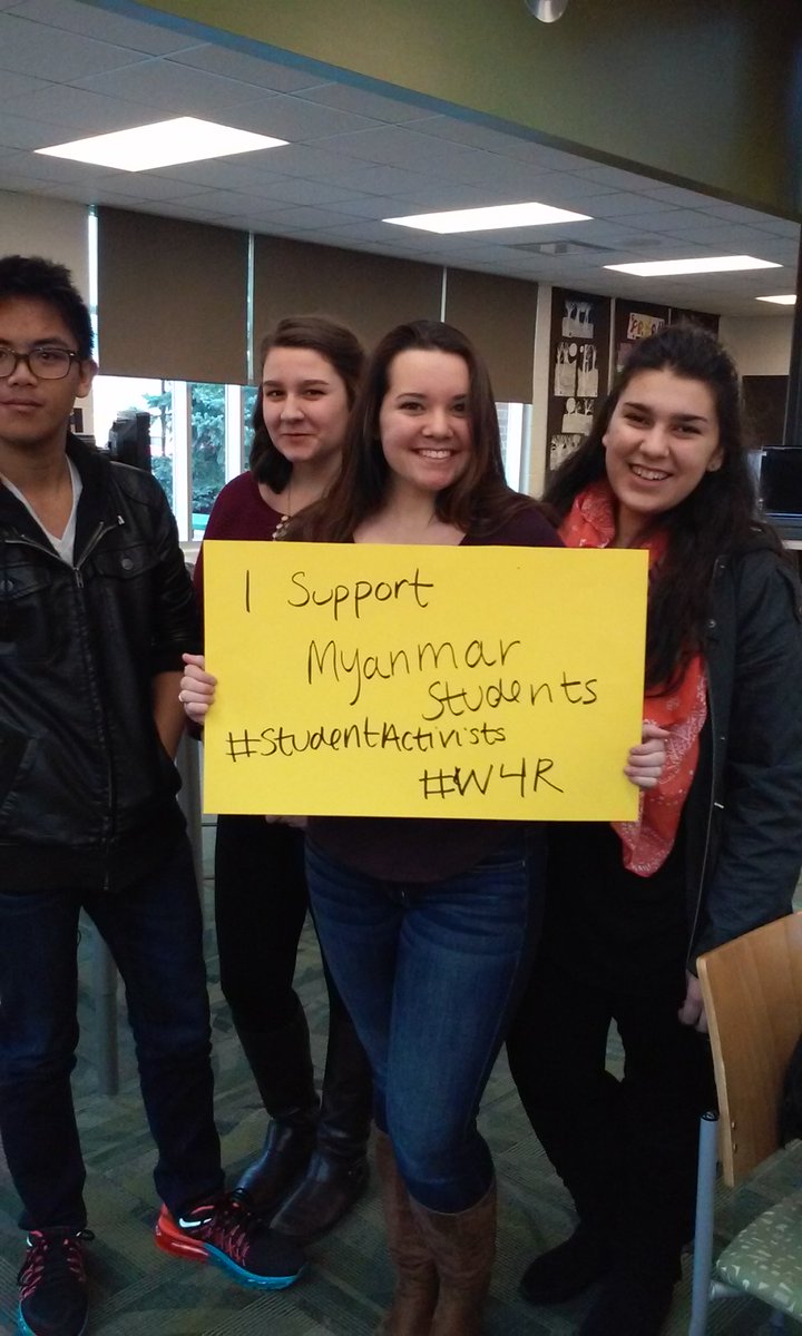 UAIS students participating in @amnesty #Write4Rights !
#StudentActivists