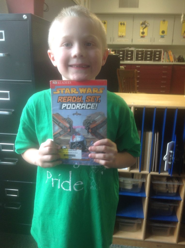 MrsRsecondgrade's tweet photo. @Mrssloter @MrsO2ndGrade @GregAAdams7 He can't stop reading! #almosttogoal #onfire #incredible https://t.co/5kT9i1YILM