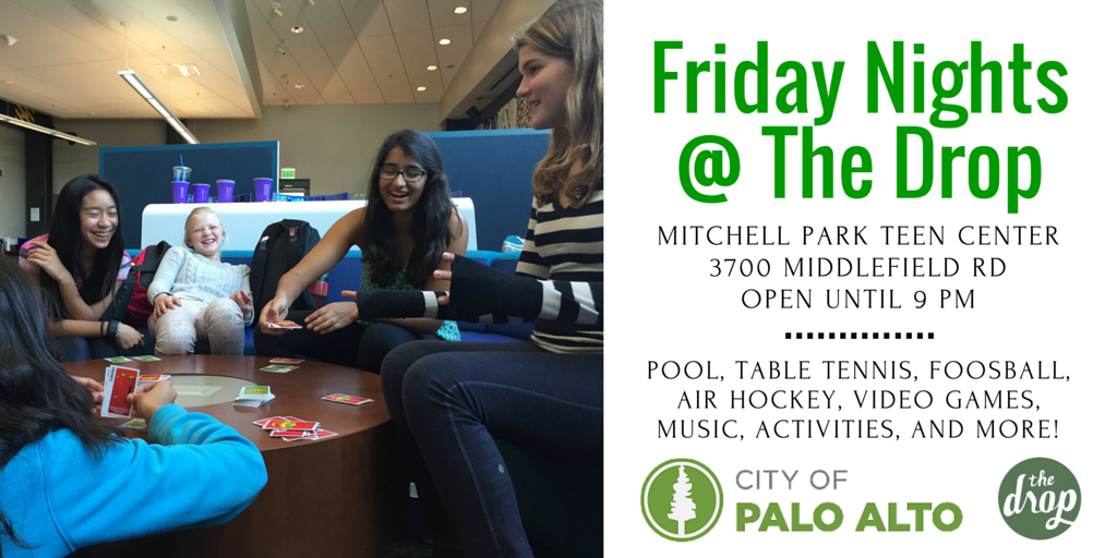 tweetclickpa's tweet photo. Today's another Friday Night @ The Drop! @paloaltoDROP @cityofpaloalto #mymitchell #PaloAlto #teens #FunFriday https://t.co/7jSZWSEiLI