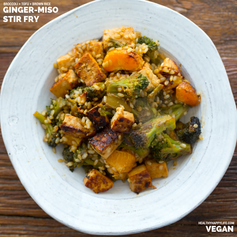 KathyPatalsky's tweet photo. Ginger-Miso Stir Fry. Vegan Fast Food. https://t.co/MTsEbbHcsq recipe + #video https://t.co/KiOCER9icg