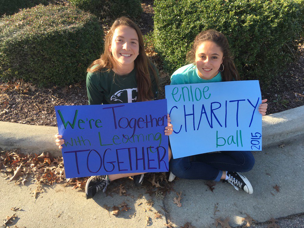 EHSCharityBall's tweet photo. Madi and Sierra are #togetherwithlearningtogether and you should be too! https://t.co/H4CYyuE106 https://t.co/pExXd9Jbn2