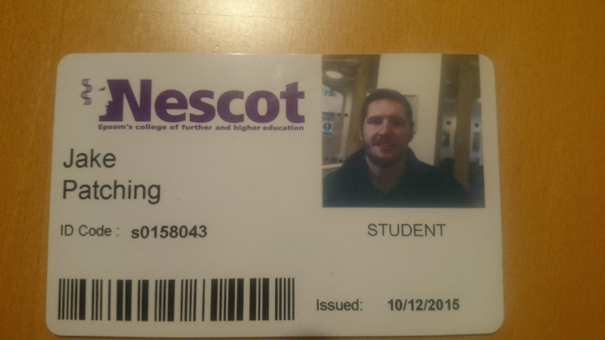 PatchingItUp's tweet photo. Back To School In Jan For Me... 😎 https://t.co/jZcFq6YLFn