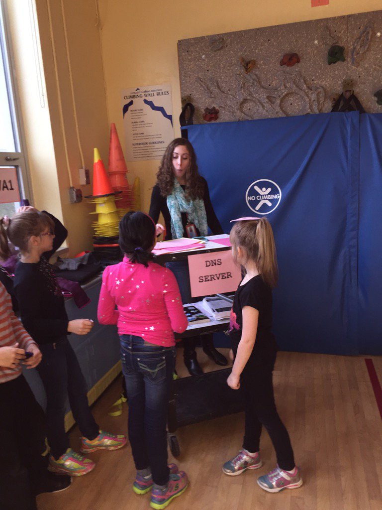 MrsEichert's tweet photo. Do you know the address for Google?  Recreating the Internet with an interactive demo!! Hope wifi works. #washedison https://t.co/Hg3HKa12qm