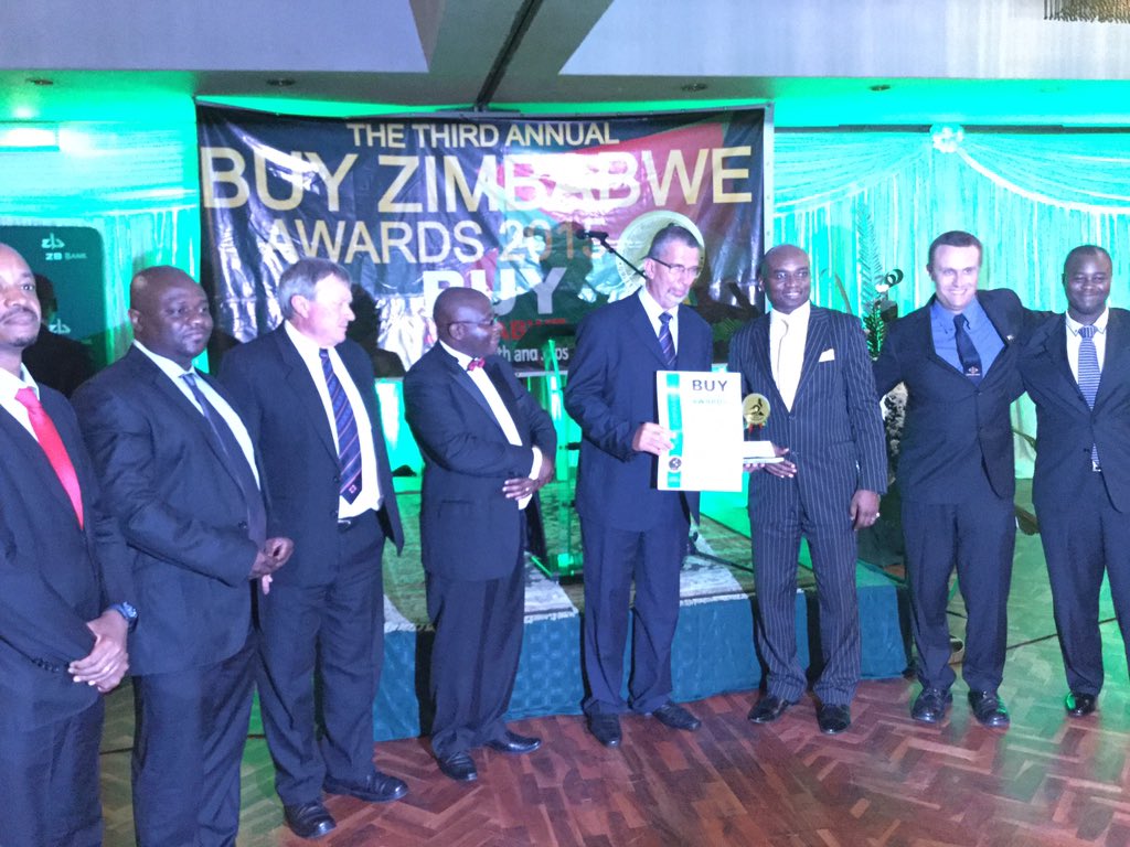 zb_foryou's tweet image. Best Company of the year award sponsored by ZB Bank goes to N. Richards Group #BuyZim2015 #ZB@BuyZim2015