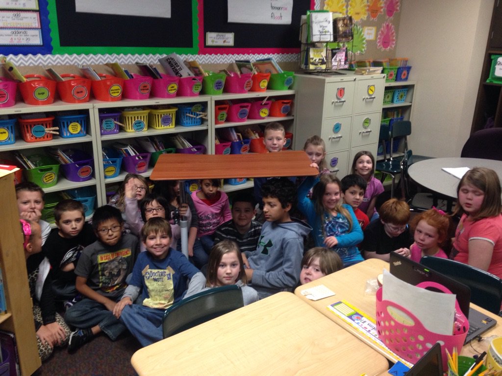 After a very scary fire drill, I return to my students calmly and silently in our intruder drill #proudteacher