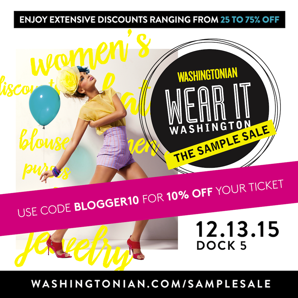 Did someone say #SampleSale?! We did! Get your tickets for 12/13 sale at <a href="/UnionMarketDC/">Union Market District</a> washingtonian.com/articles/sampl…