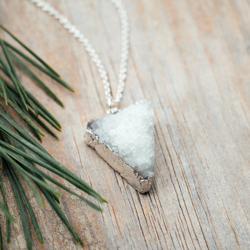 ⁂ ※ Dreaming of a white Christmas ※ ⁂ #getglee #holidayjewelry #christmas #winter #style #crystals #shoplocal #yyj