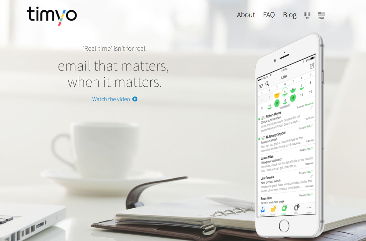 eadpters's tweet photo. Emails that matters, when it matters. We're excited about the #Beta! @timyoEmail https://t.co/KK2xH21DwZ https://t.co/dYr8L7GMg1