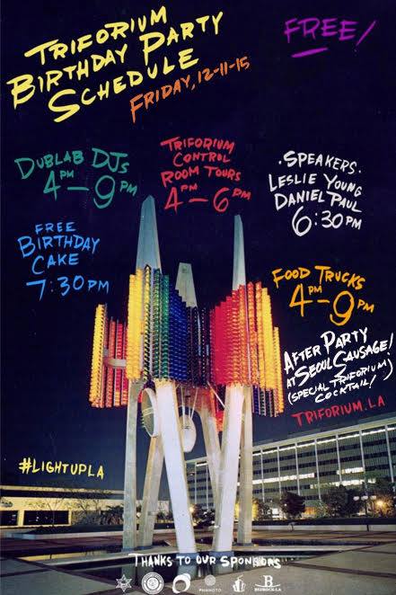 CharmCityCakesW's tweet photo. If you're in LA tonight, stop by the birthday party for @TriforiumLA for free cake and much more! #LightUpLA https://t.co/5pZuX7rZzQ