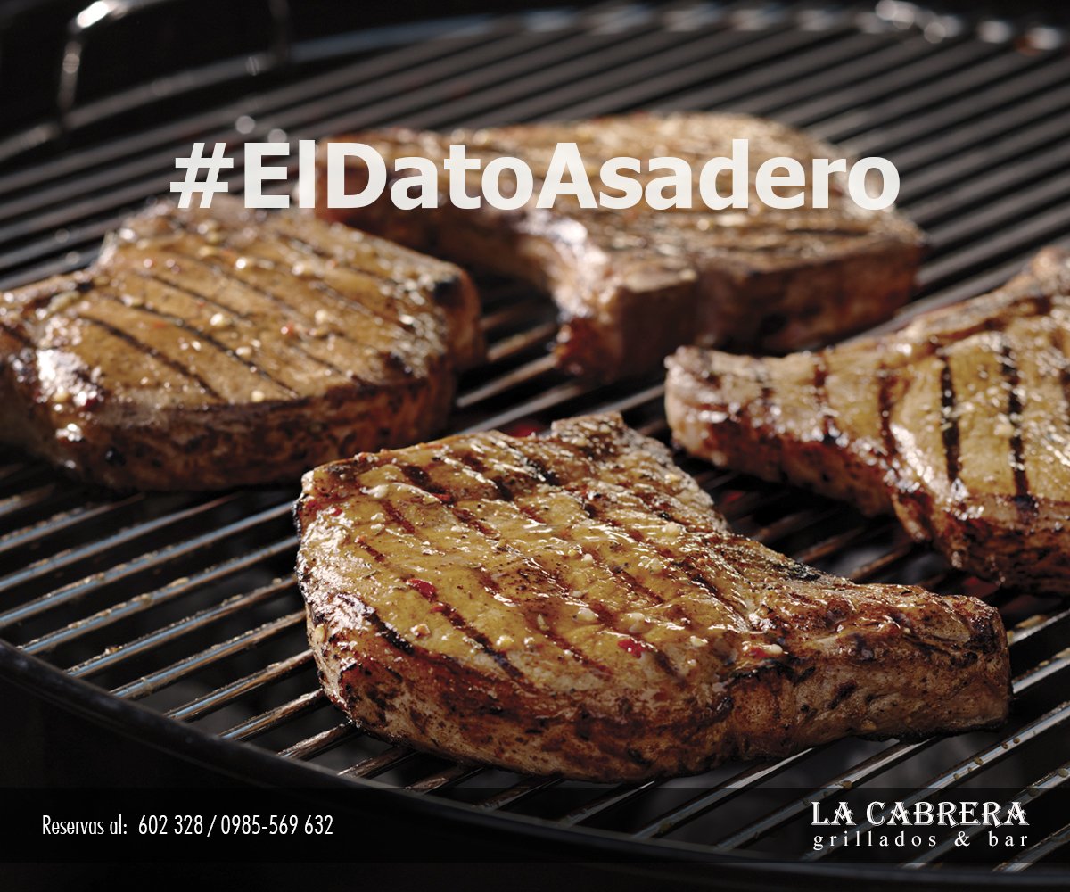LaCabreraPy's tweet photo. No cortes la carne para ver si está jugosa. Ese tajo provocará que la jugosidad salga de la carne y se secará. https://t.co/kCg938Mne6