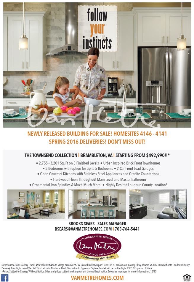 VMTownsend's tweet photo. Spring 2016 Building Release! #TownsendCollection #VMTownsend #Brambleton #VanMetreHomes #Build #RealEstate #Sale https://t.co/AKrVXBz5o2