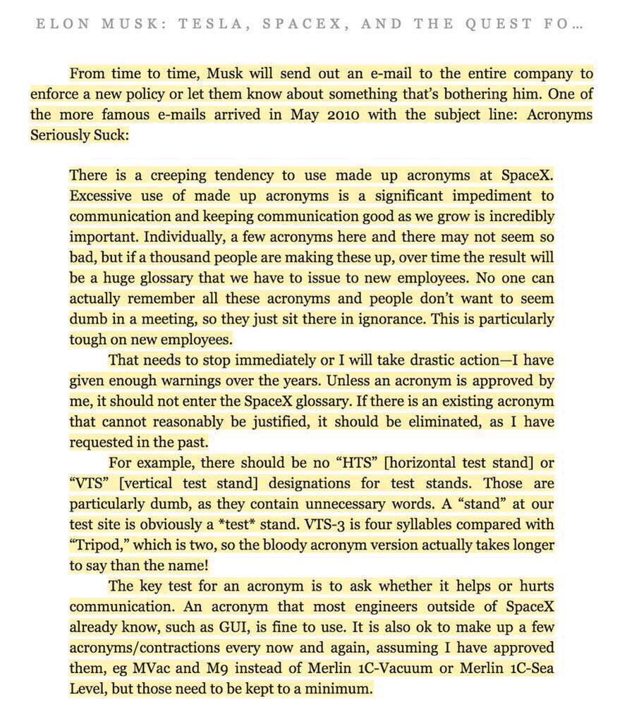 key test for an acronym is to ask whether it helps or hurts