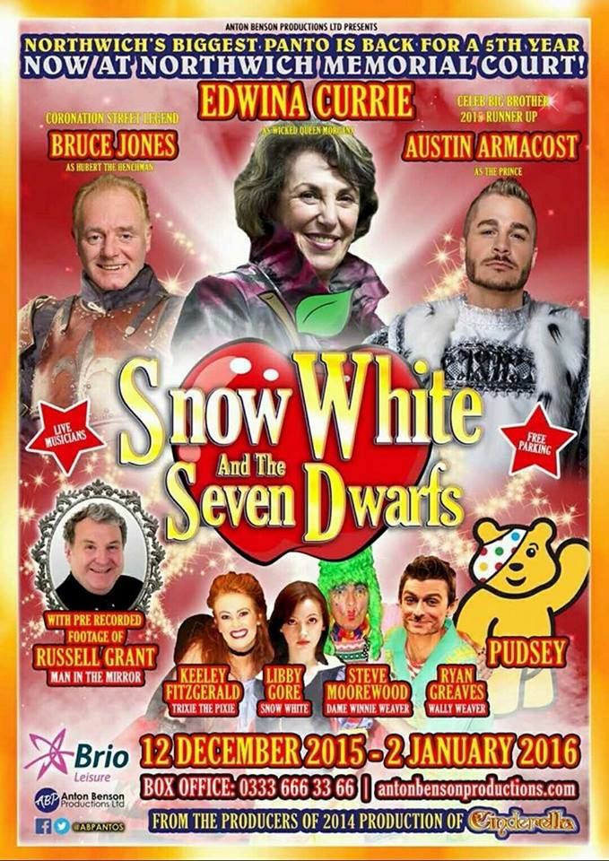 TheatreLegUp's tweet photo. #JOB - producer @ABPtheatreshows are looking for an ASM to work on Snow White in #Northwich https://t.co/lMWm3wP4kV https://t.co/Ksj4a0ZOaP