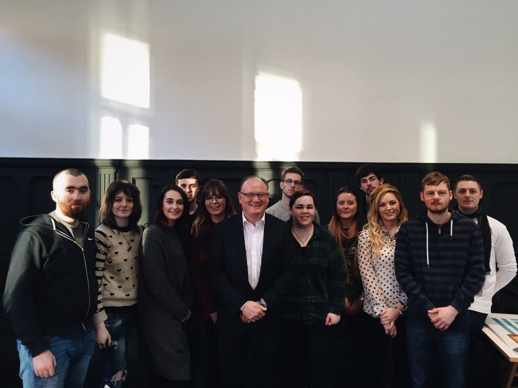 SRCgraphics's tweet photo. Had a great day visiting Part Two's design studio in Belfast yesterday with our students. Inspiring team of people. https://t.co/k2Pmv0HX1j