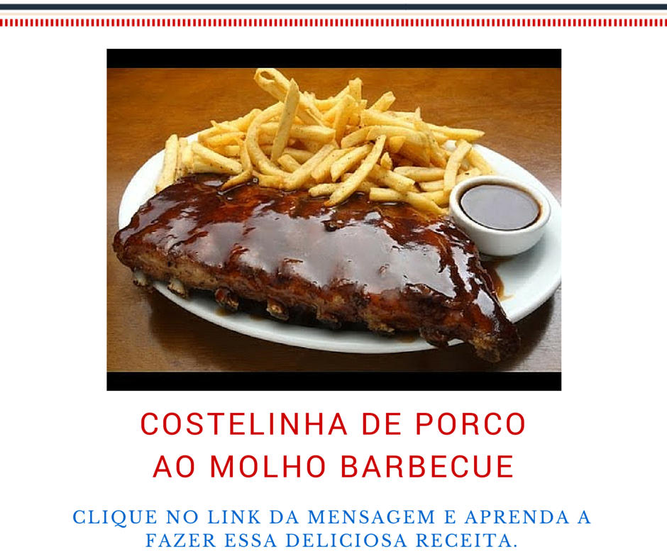 izzui's tweet photo. Costelinha de Porco ao Molho Barbecue. Confira os detalhe e dicas dessa receita: https://t.co/raPa2SLkok #receitas https://t.co/HV6hffh6gc