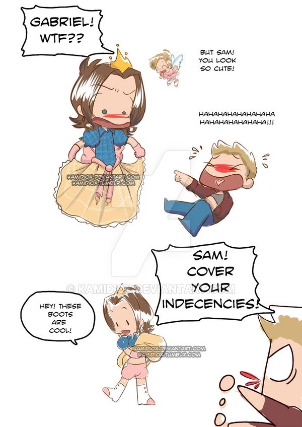 Sam you look fabulous! *laughs*