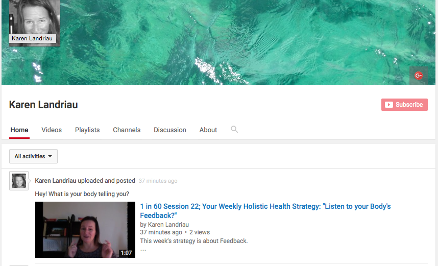 Hol_Klandar's tweet photo. Itβs Up!#1in60 Session 22: your #weekly #holistic #health #strategy
"Listen to your Body"
https://t.co/EFRpWJ5gVn https://t.co/UCF3IDOyM9