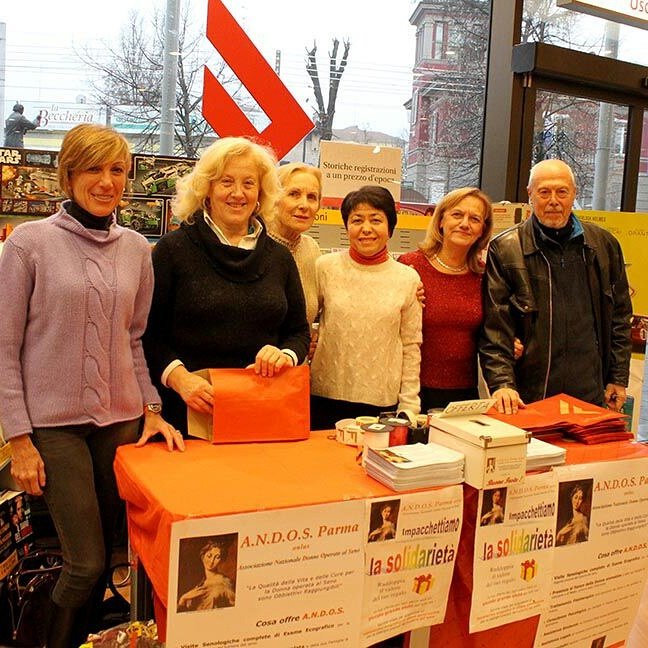 A.N.D.O.S. Parma Onlus e Libreria Feltrinelli, Barilla Center - Parma.