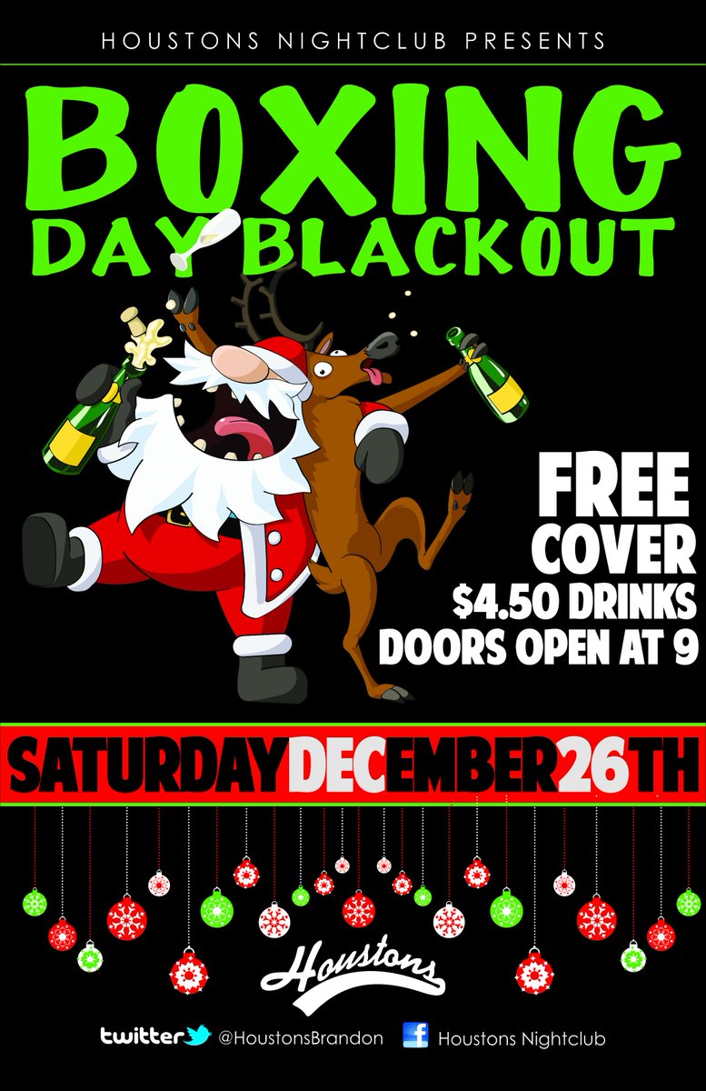 Looking for some fun on Boxing Day?? #bestdrinkpricesintown #freecover