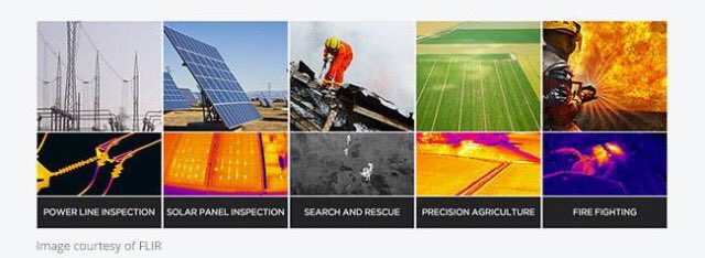 JOURNALDUDRONE's tweet photo. DJI + FLIR = The Zenmuse XT Aerial Thermal Camera. Great job !!! @DJIGlobal @flir #thefutureofpossible https://t.co/lxwuqHgMWz