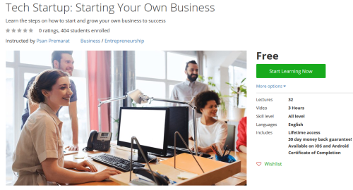 Infinite_Logiz's tweet photo. Tech Startup: Starting Your Own Business
☞ https://t.co/q0Mw3LVnDn
#udemy #coupon #discount #couponcode #promocod… https://t.co/L7vti6fuA6