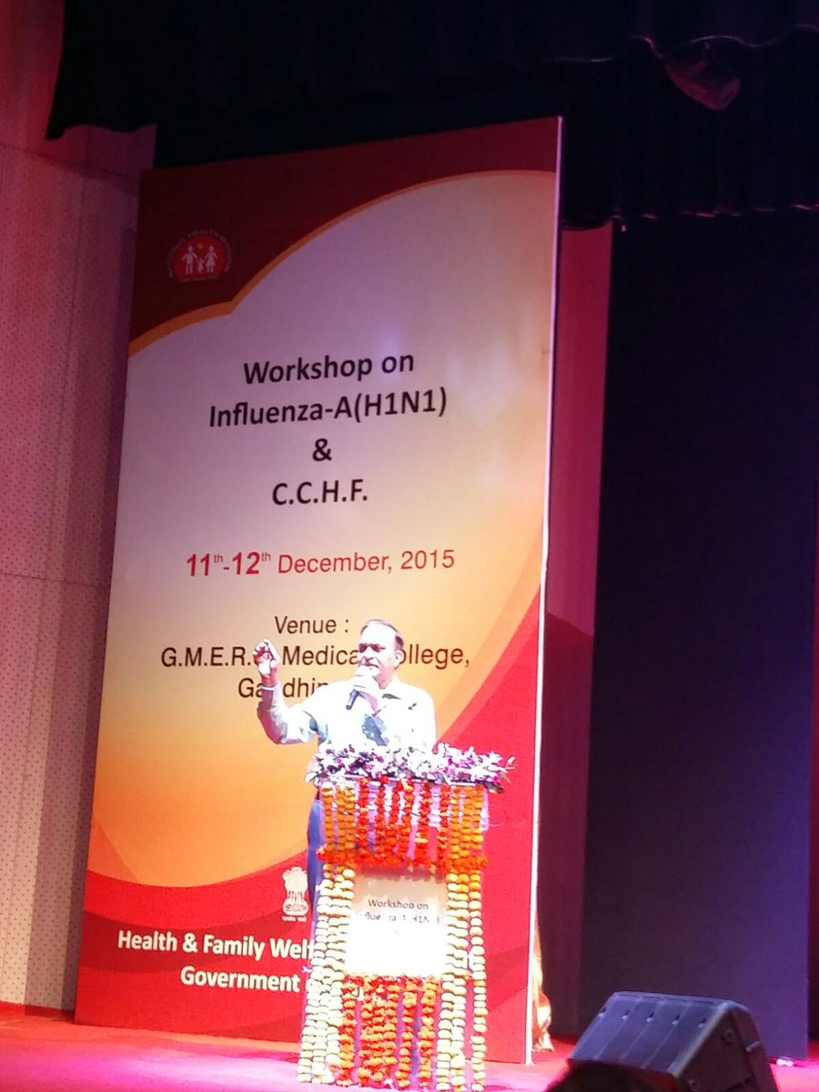 dinkar_dr's tweet photo. H &amp; FW Department,Govt.Of Gujarat organized "Workshop on Swine Flu and C.C.H.F." 350 delegates Participated. https://t.co/kT3NsQUVLI