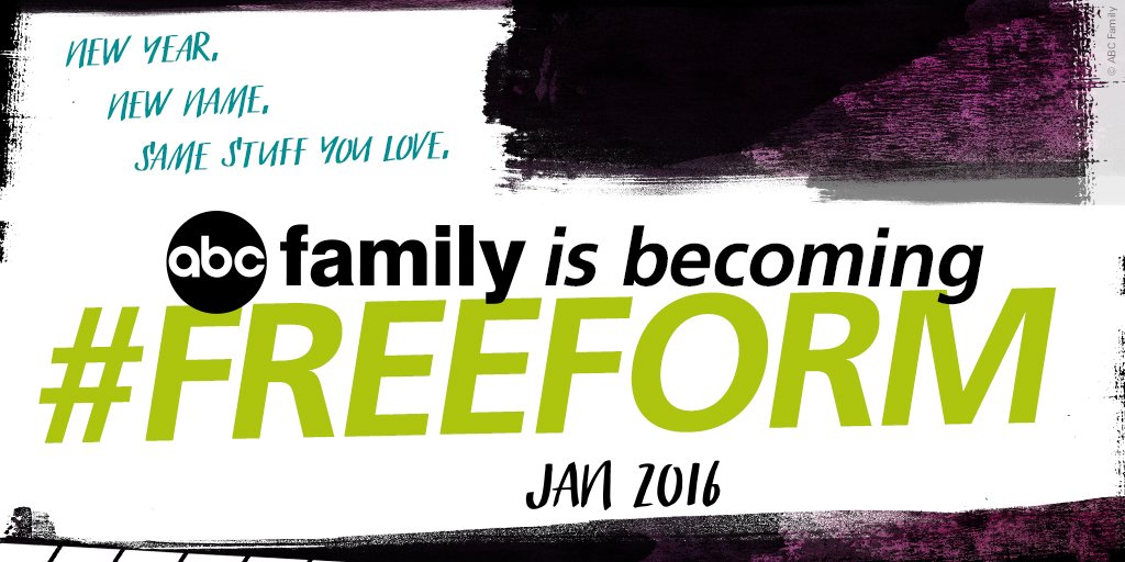 Get in on the #Freeform action! RT to spread the news about <a href="/ABCFamily/">ABC Family</a>'s name change this January!