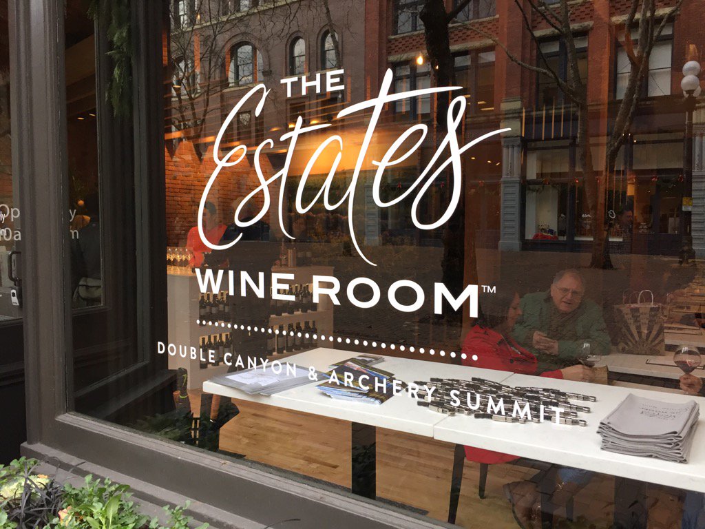 We're off to a great start. Cheers! 🍷🎉 #PNW #pnwwine #DoubleCanyon <a href="/ArcherySummit/">Archery Summit</a> #wine #Seattle <a href="/pioneersquare/">Pioneer Square</a>