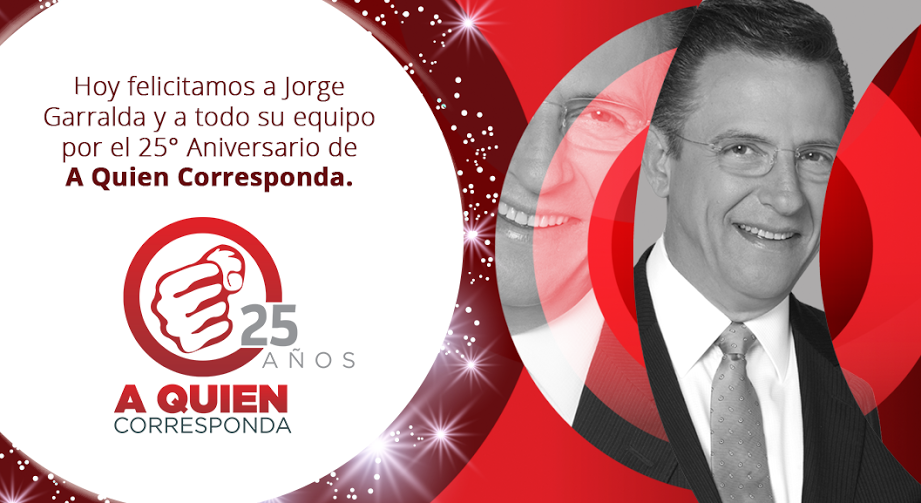 AztecaNovelas's tweet photo. ¡Felicitamos de manera muy especial al Sr. @jorgegarralda y todo el equipo de @aqcazteca por sus primeros 25 años! https://t.co/5SwcV8jL8n