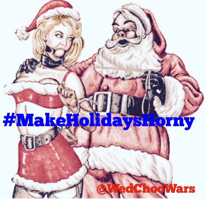 WedChocWars's tweet photo. COME JOIN US!! Let's play #MakeHolidaysHorny 

@vasego1 @WedChocolatier @indistarr https://t.co/q4k5QFaImB