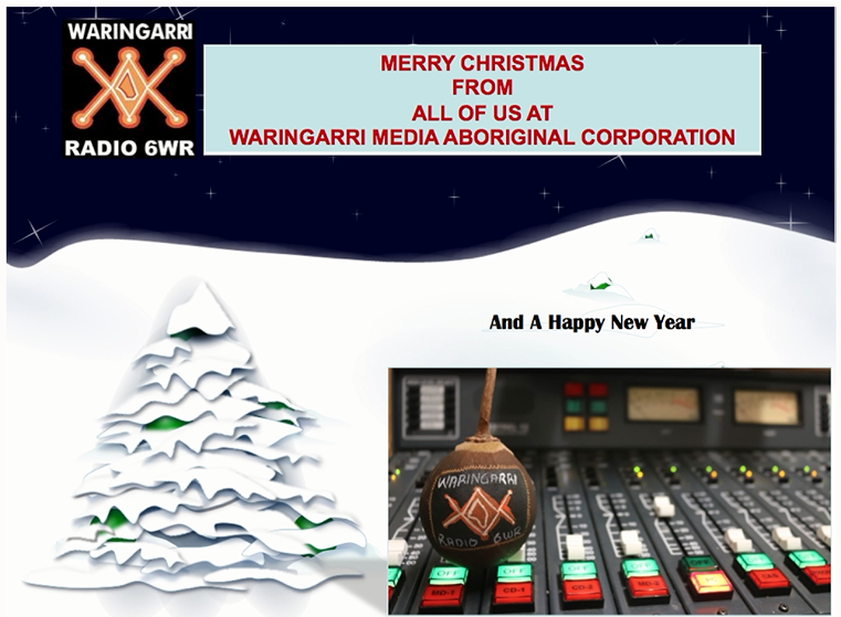 waringarriradio's tweet image. #6WR will be closed from 25 Dec to resume 4 Jan
  Thankyou so much for making 2015 a fulfilled year for us