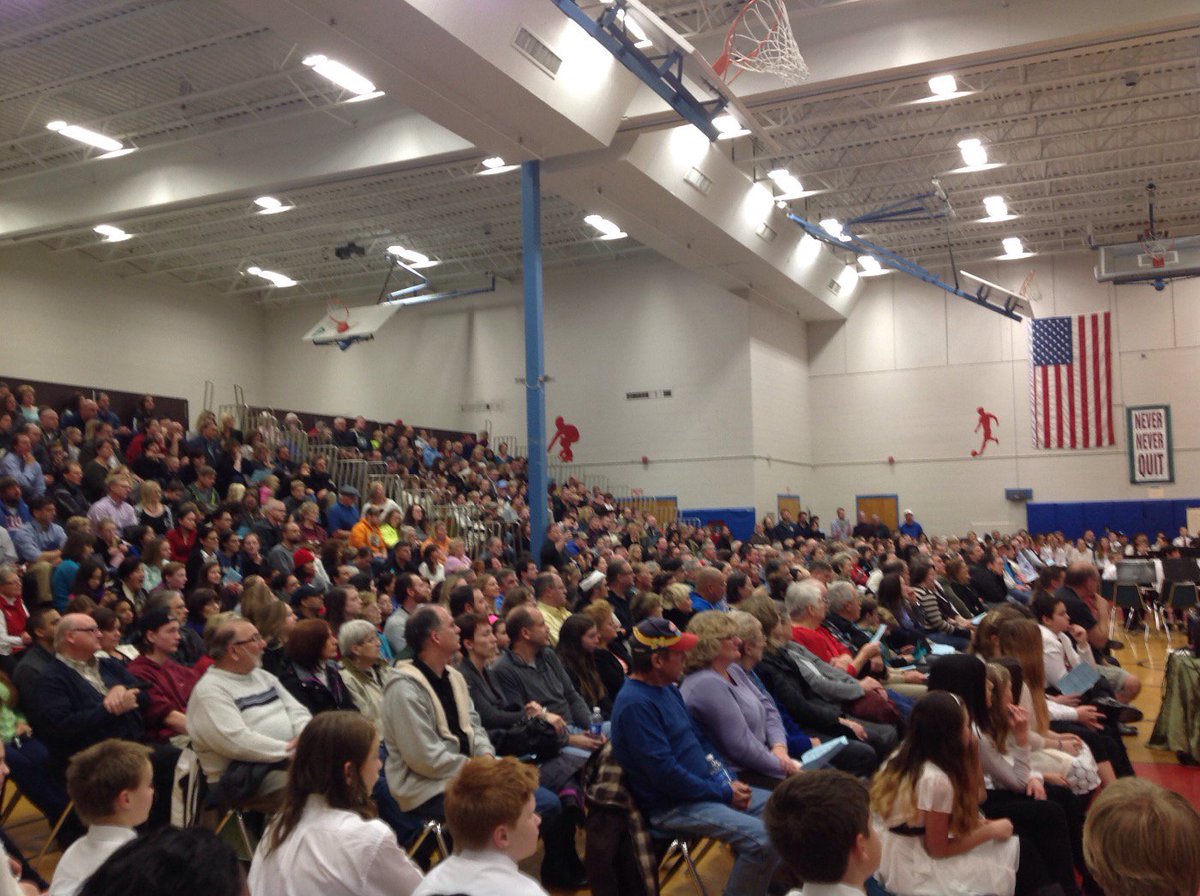 Packed house at the SMS Winter Concert!