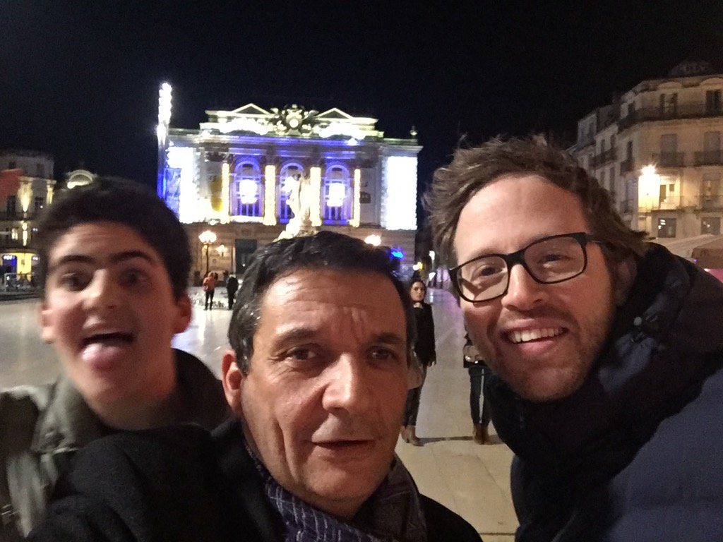 #lenouveau à montpellier . La nuit la nuit