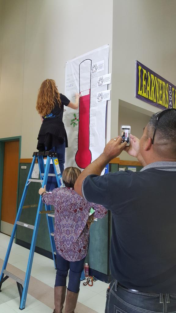 rbmstweet's tweet image. We're at 350 laptops! Go Cougars!#LEANDERISD #Mlisd ##lisdtech