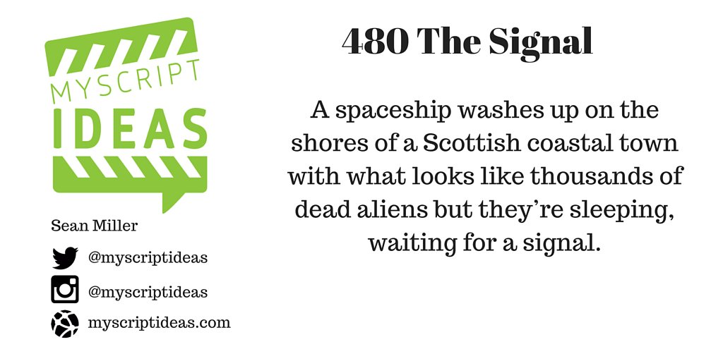 myscriptideas's tweet photo. 480 The Signal #screenplay #amwriting #scifi #scriptchat #storyideas #screenwriting #myscriptideas https://t.co/d7Kqyuqvfj