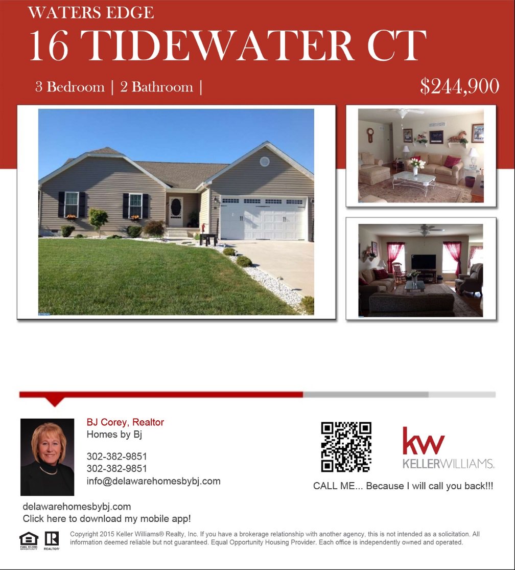 corey_bj's tweet photo. Better than New and Only 2 Yrs Old 3Bed, 2BA Ranch In Waters Edge $244,900
#centraldelaware #realestate https://t.co/6Nf7Pqm0zQ