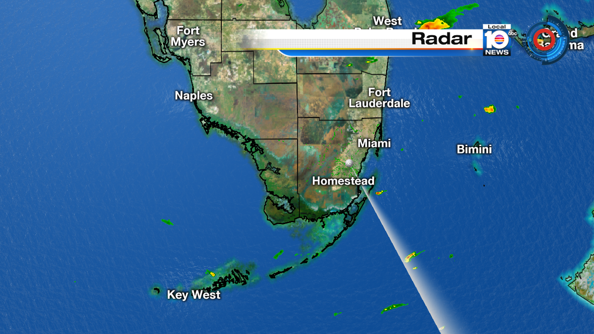 Broward, Miami-Dade counties and the Keys are getting a reprieve from rain. https://t.co/r33zBGkjLz